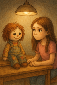 子供に人気の人形がいる